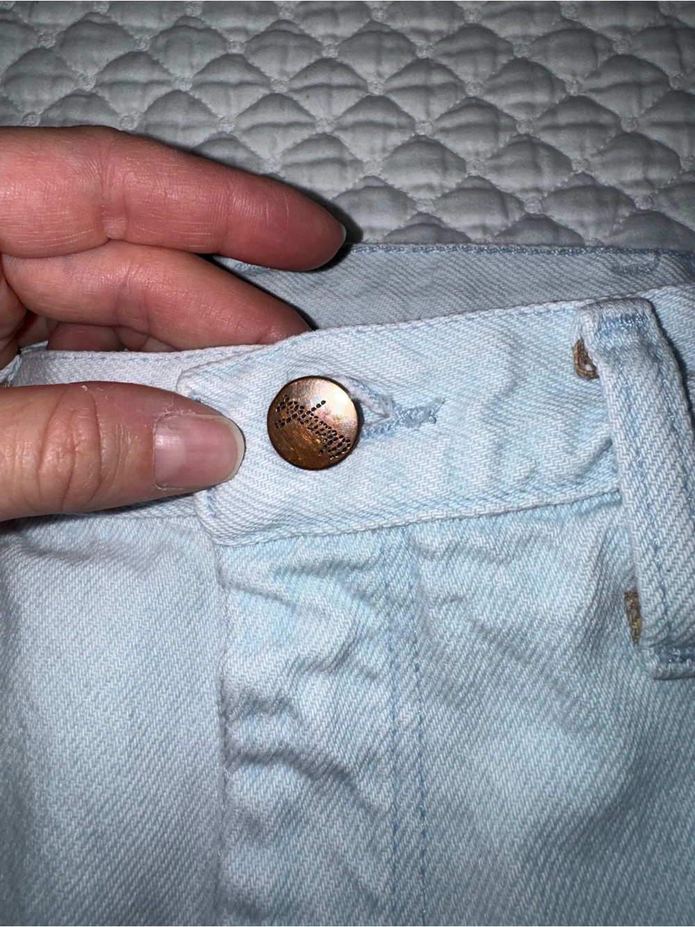 Vintage wrangler light wash jeans - Picture 6 of 16